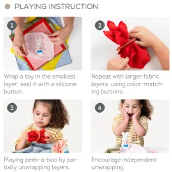 Taf Toys A KUKU - wielowarstwowa zabawka sensoryczna