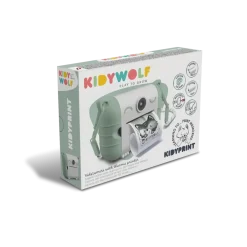 Kidywolf Aparat fotograficzny z funkcją drukowania KIDYPRINT - zielony