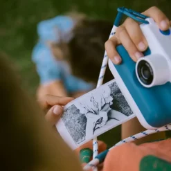 Kidywolf Aparat z drukarką dla dzieci K-PRINT - BLUE