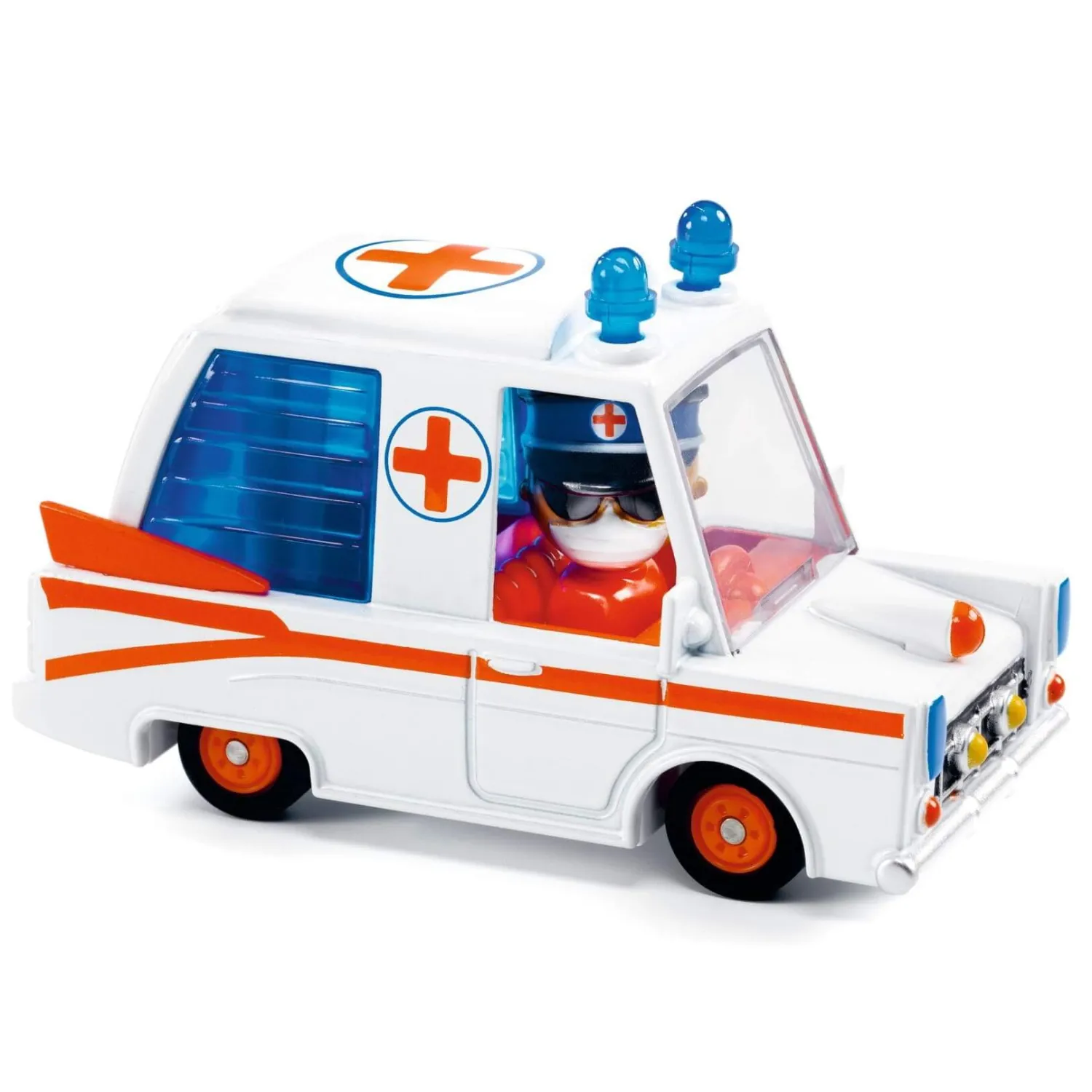 Djeco Autko CRAZY MOTORS - HURRY AMBULANCE