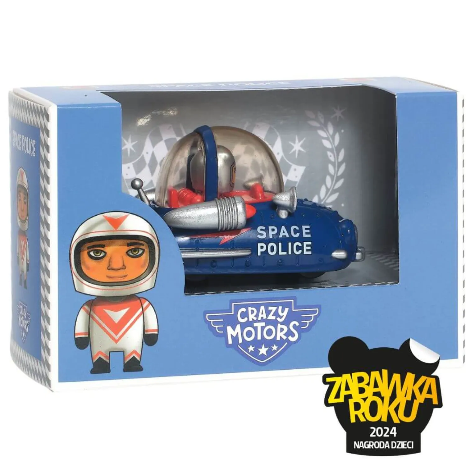 Djeco Autko CRAZY MOTORS - SPACE POLICE
