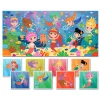 Ludattica Baby puzzle - dwustronne puzzle dla najmłodszych - SYRENKI