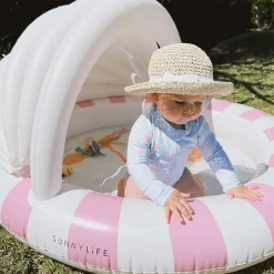 Sunny Life Basen z daszkiem - Cotton Candy Cherry