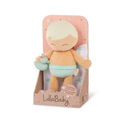 LullaBaby Bath Doll Lulla Baby - lalka przytulanka do kąpieli - chłopiec blondyn