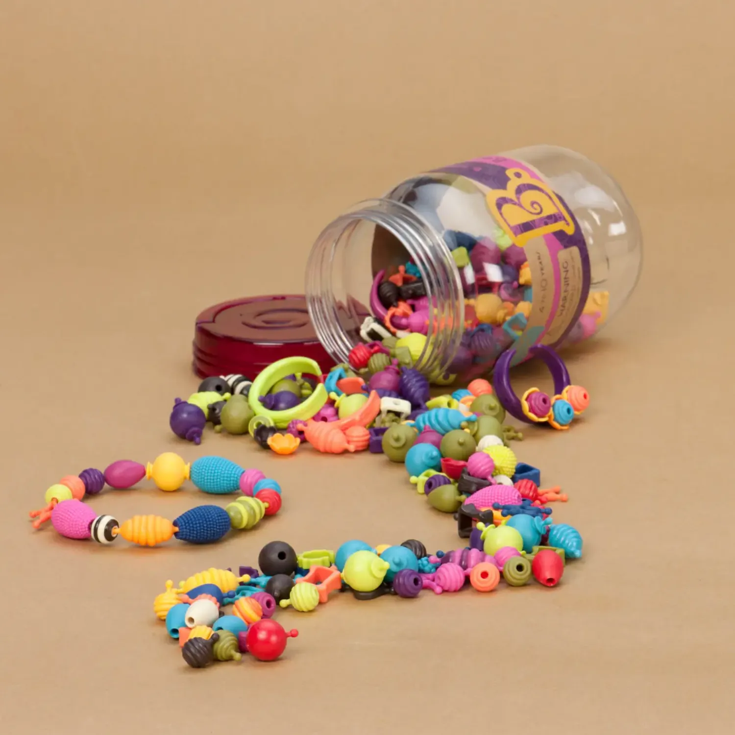 B.Toys B.eauty Pops – zestaw do tworzenia biżuterii – 275 elementów