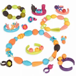 B.Toys B.eauty Pops – zestaw do tworzenia biżuterii – 150 elementów