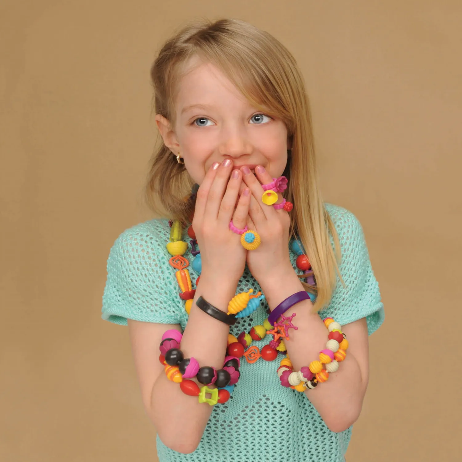 B.Toys B.eauty Pops – zestaw do tworzenia biżuterii – 150 elementów