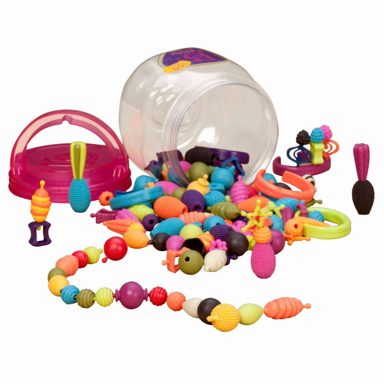 B.Toys B.eauty Pops – zestaw do tworzenia biżuterii – 150 elementów