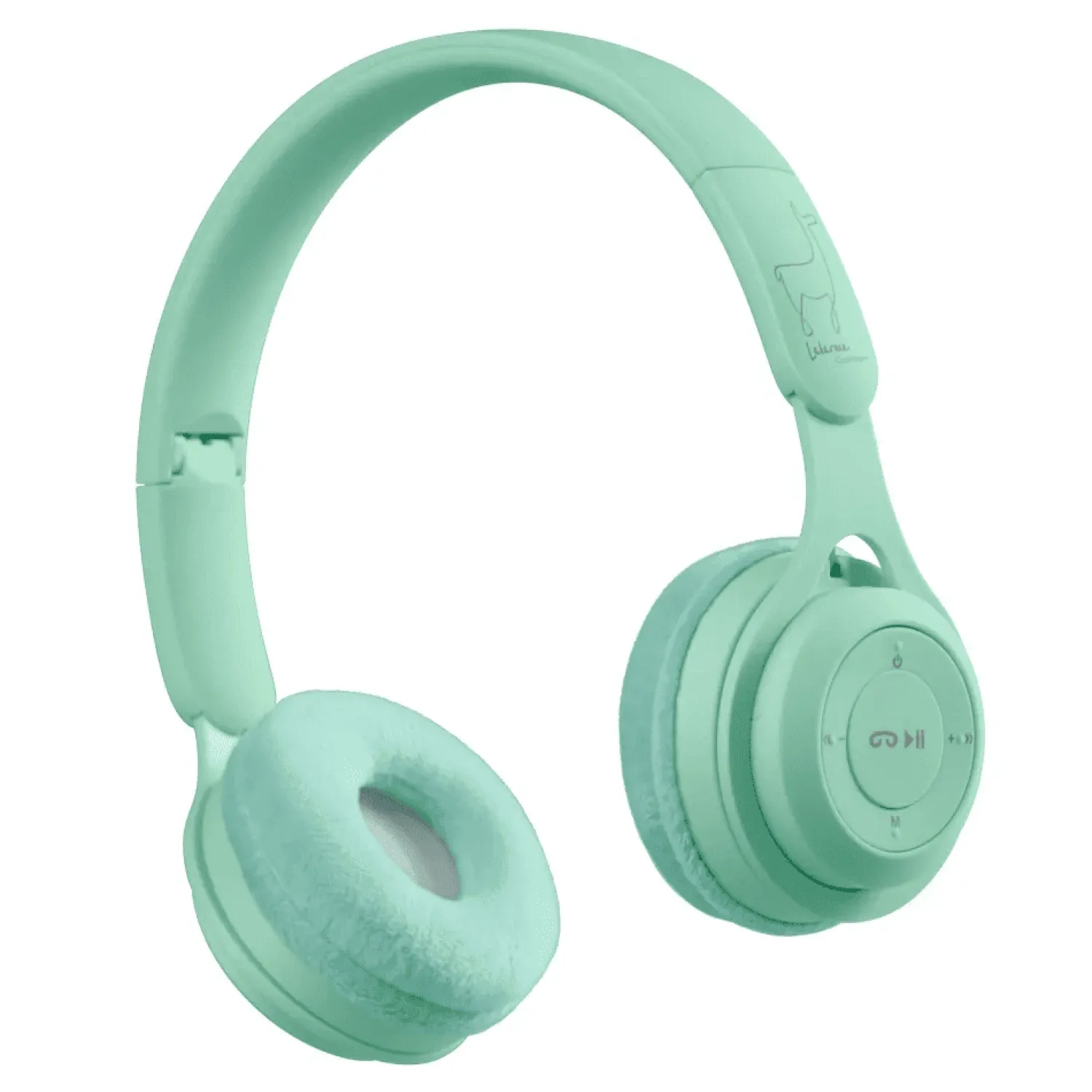 LaLarma Bezprzewodowe słuchawki dla dzieci - mint green