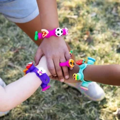 Fat Brain Toys Biżuteria Plip Charms - zestaw turkusowy