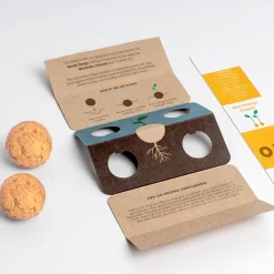 Resetea Bomby nasienne - Orange Flowers, 2szt.