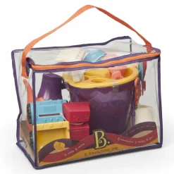 B.Toys B. Ready Beach Bag – torba z akcesoriami do piasku - pomarańczowa