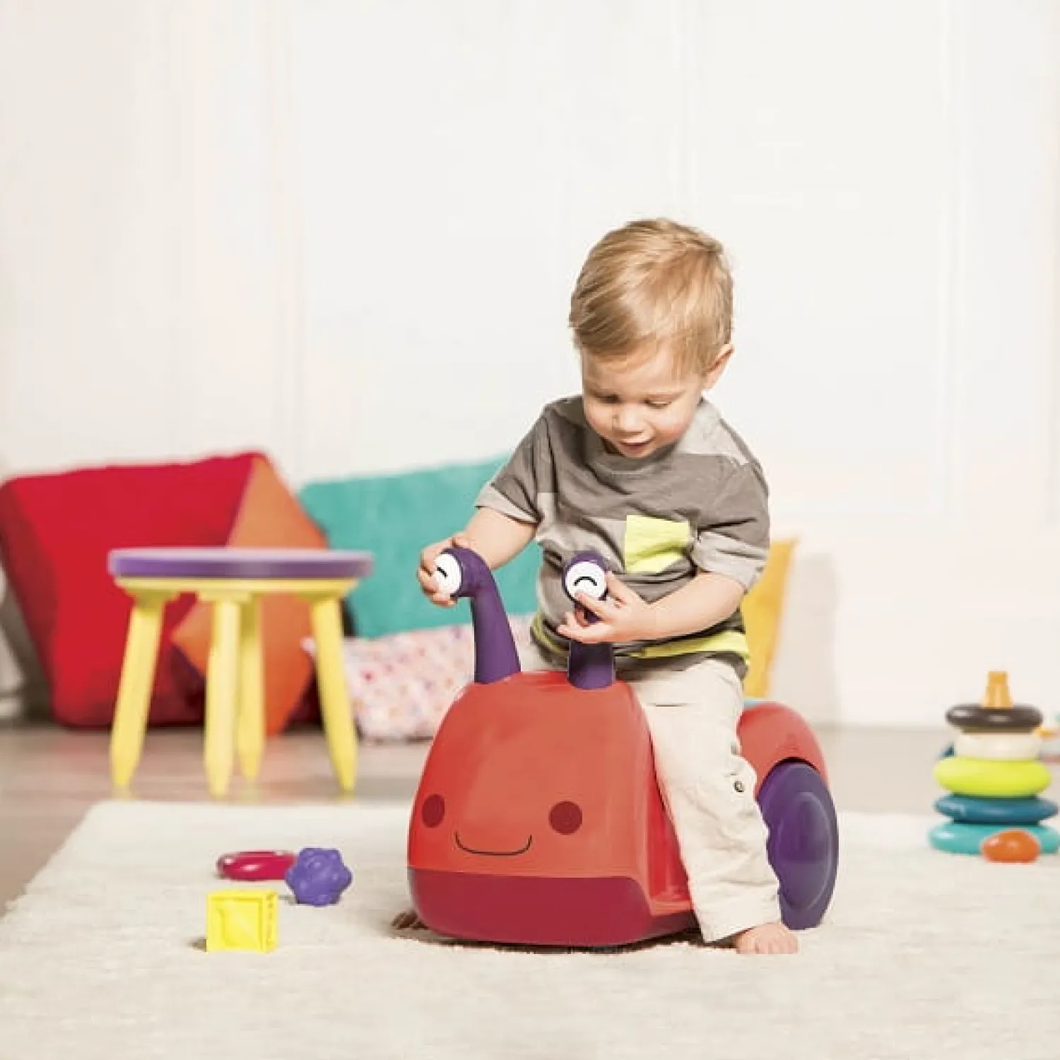B.Toys Buggly Wuggly – jeździk-żuczek