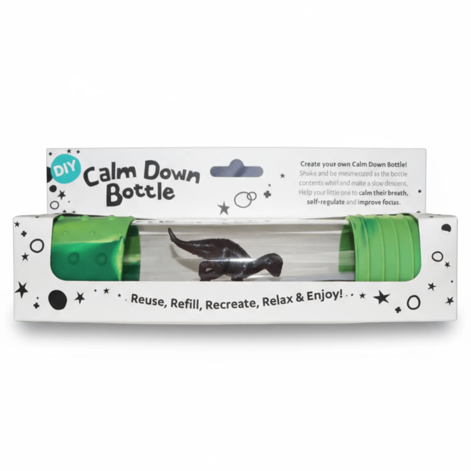 Jellystone Butelka sensoryczna DIY Dinozaur