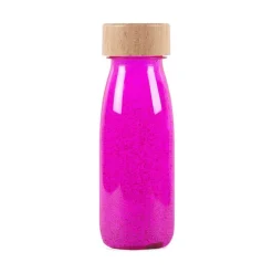 Petit Boum Butelka sensoryczna FLOAT NEON różowa