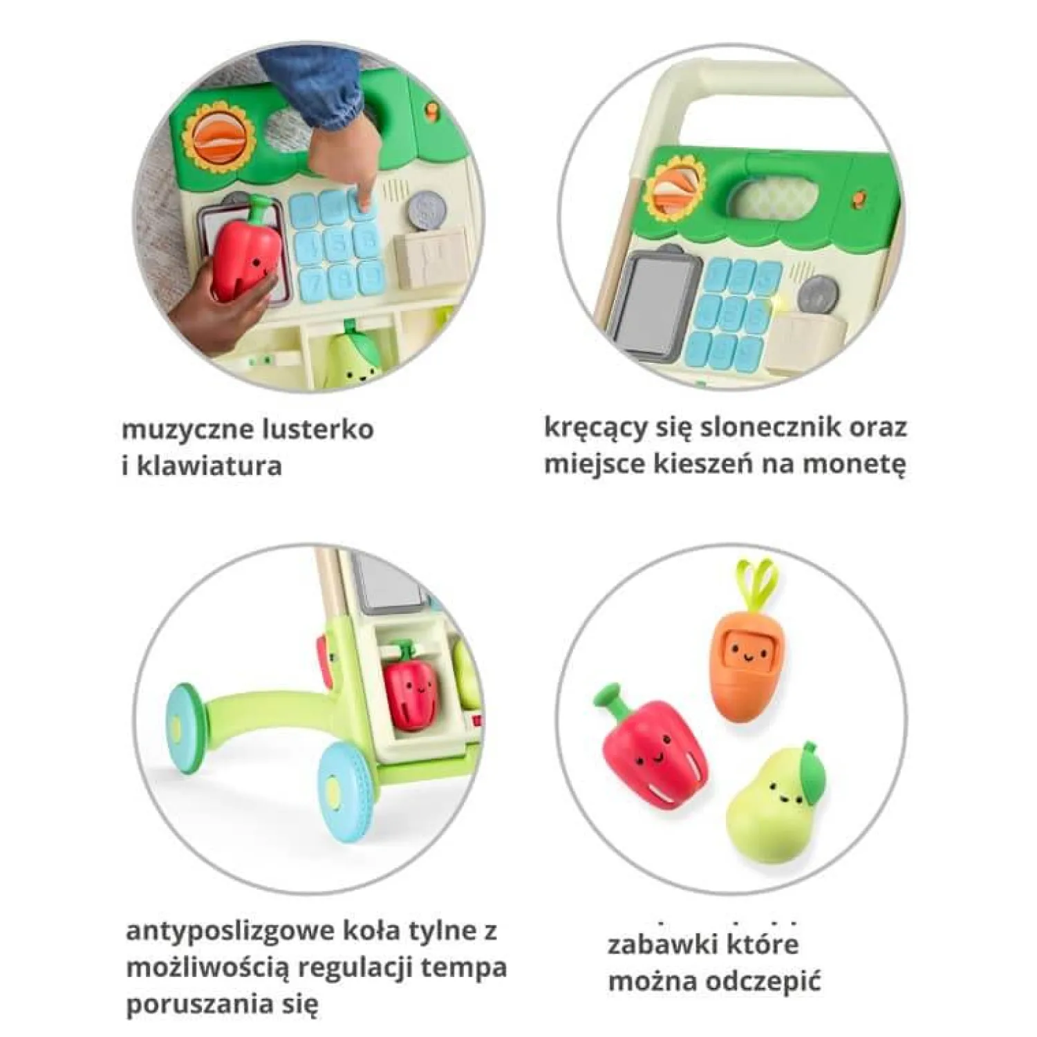 Dzieci Skip Hop Chodzik 5w1 Farmstand