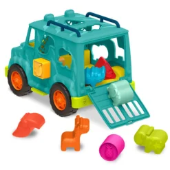 B.Toys Ciężarówka ratunkowa dla zwierząt z klockami - Rollin’ Animal Rescue