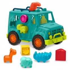B.Toys Ciężarówka ratunkowa dla zwierząt z klockami - Rollin’ Animal Rescue