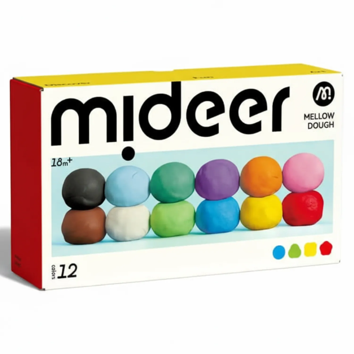 Mideer Ciastolina (12 kolorów)