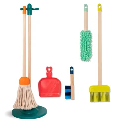 B.Toys Clean ‘n’ Play – drewniany zestaw do sprzątania