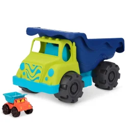 B.Toys Colossal Cruiser & Sand Ahoy! – zestaw wywrotka + zabawki do piasku – granatowy
