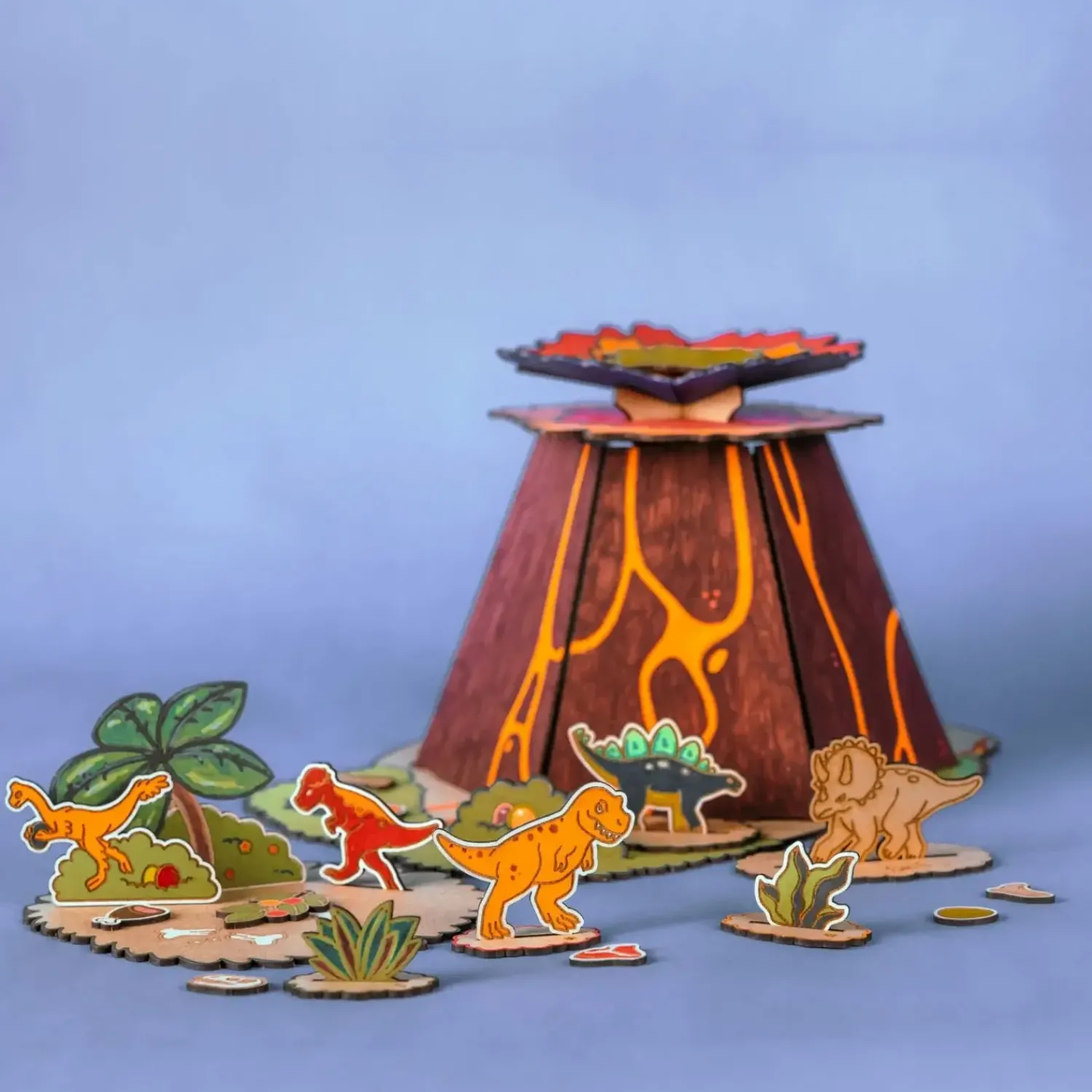 CRATEIT Dinosaur – Volcano Escape