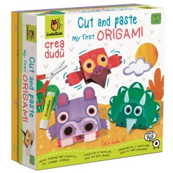 Ludattica CREA DUDÙ - zestaw kreatywny dla najmłodszych - MOJE PIERWSZE ORIGAMI