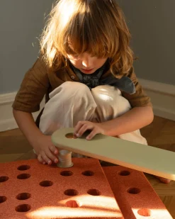 MODU Deski balansujące Beams, 2 szt. - Burnt Orange, Dusty Green
