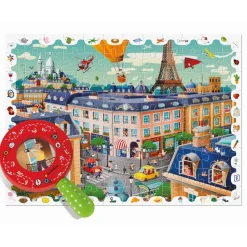Ludattica DETECTIVE PUZZLE - puzzle, gra detektywistyczna - MIASTO