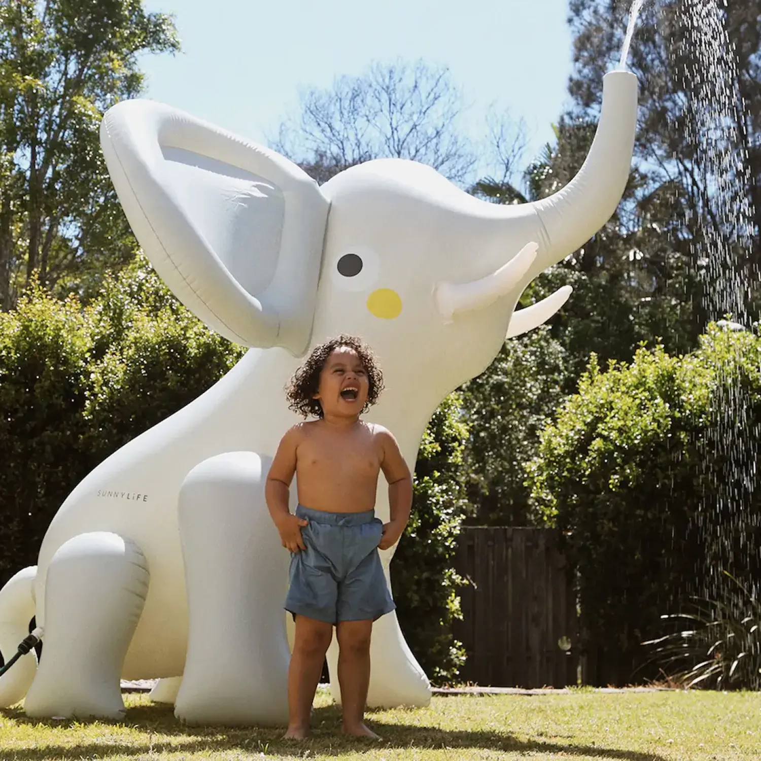 Sunny Life Dmuchany zraszacz gigant - Eli the Elephant
