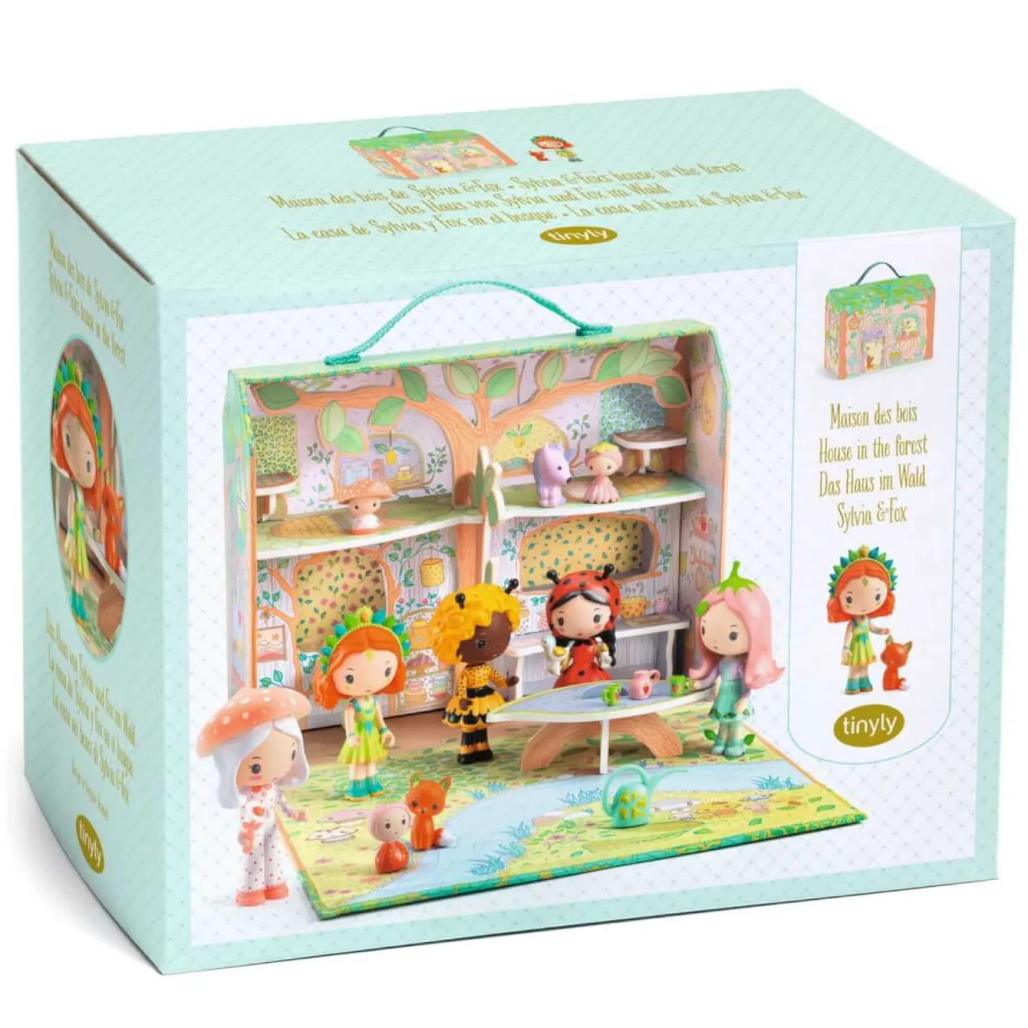 Djeco Domek walizka Sylvia & Fox