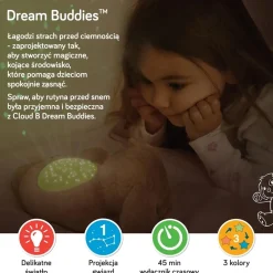 Dzieci Cloud b Dream Buddies - Lampka nocna Piesek Patch