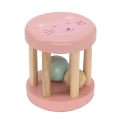 Trixie Drewniana grzechotka roller - Kot