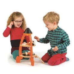Tender Leaf Toys Drewniana rakieta kosmiczna