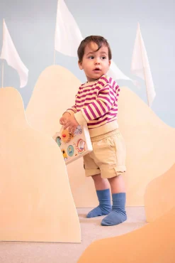 Lilliputiens Drewniana tablica manipulacyjna walizka Pojazdy 12 m+
