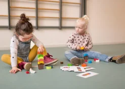 BS Toys Drewniana układanka Lody 4+