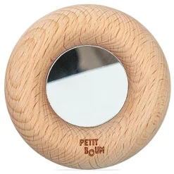 Petit Boum Drewniana zabawka sensoryczna Reflect Donut- świat odbić