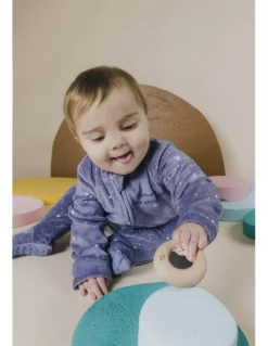 Petit Boum Drewniana zabawka sensoryczna Reflect Donut- świat odbić