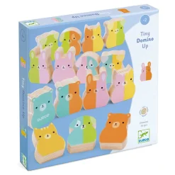 Djeco Drewniane Domino Tiny-up