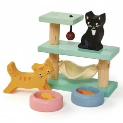 Tender Leaf Toys Drewniane figurki do zabawy - kotki