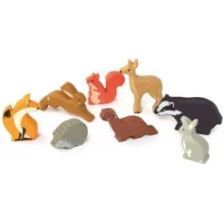 Tender Leaf Toys Drewniane figurki do zabawy - leśne zwierzęta