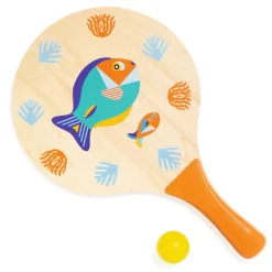 Djeco Drewniane paletki do gry OCEAN