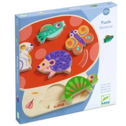 Djeco Drewniane puzzle ANIANCO