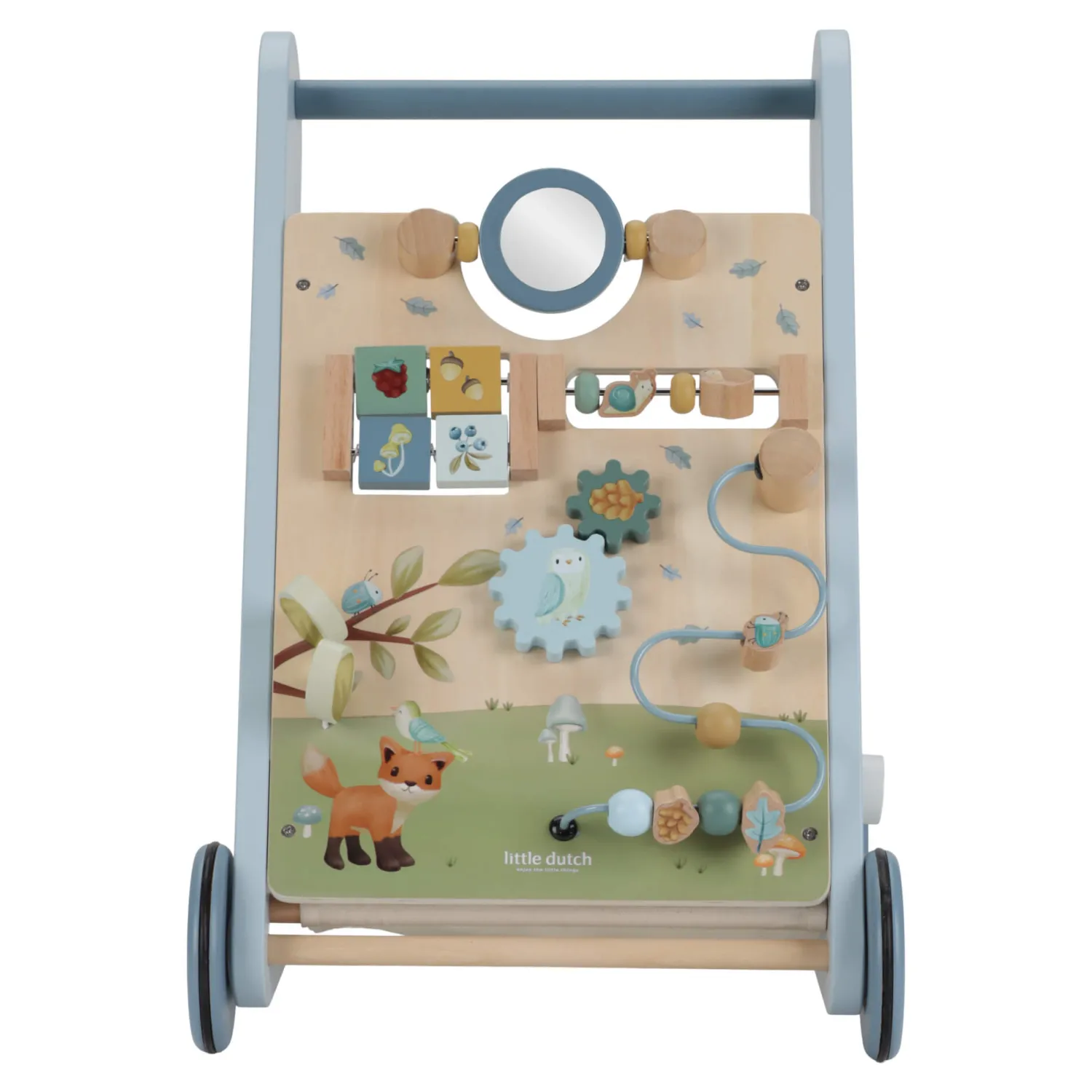 Dzieci Little Dutch Drewniany chodzik edukacyjny Forest Friends FSC