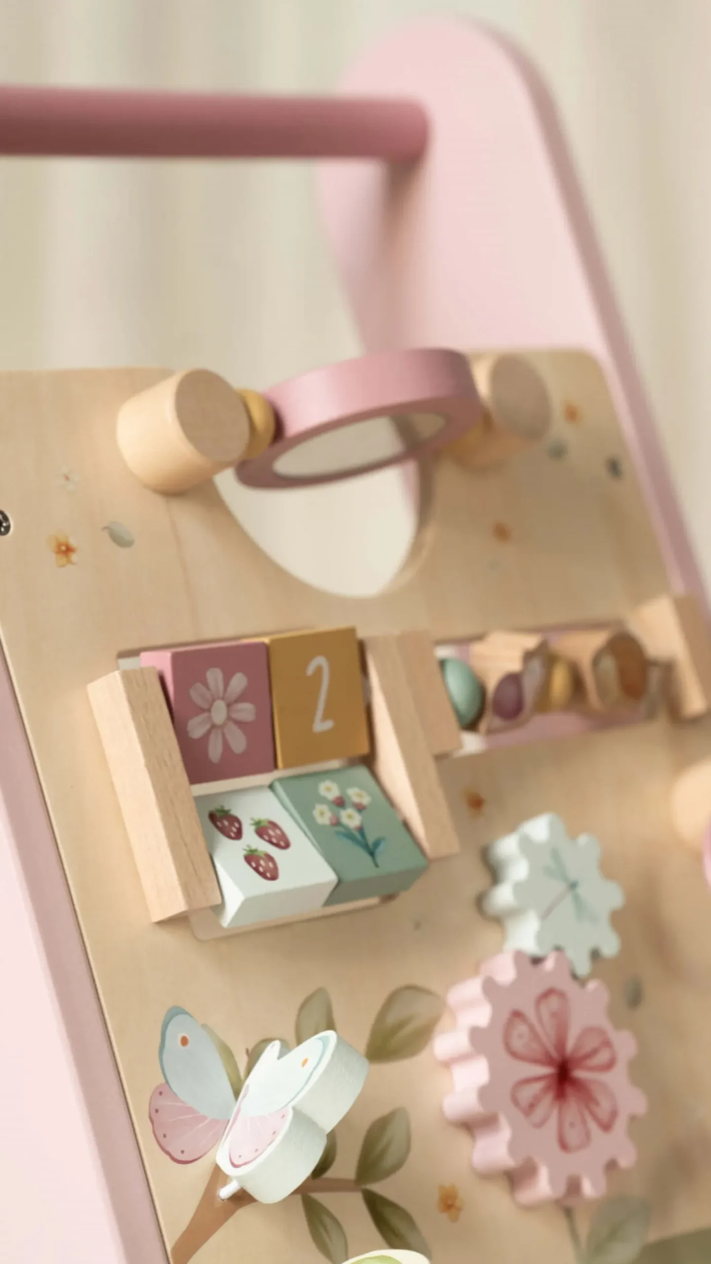 Dzieci Little Dutch Drewniany chodzik edukacyjny Fairy Garden FSC