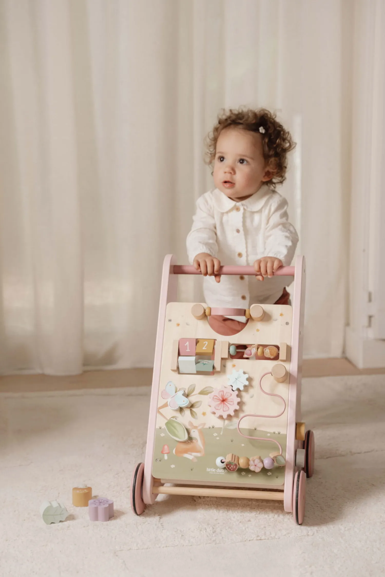 Dzieci Little Dutch Drewniany chodzik edukacyjny Fairy Garden FSC
