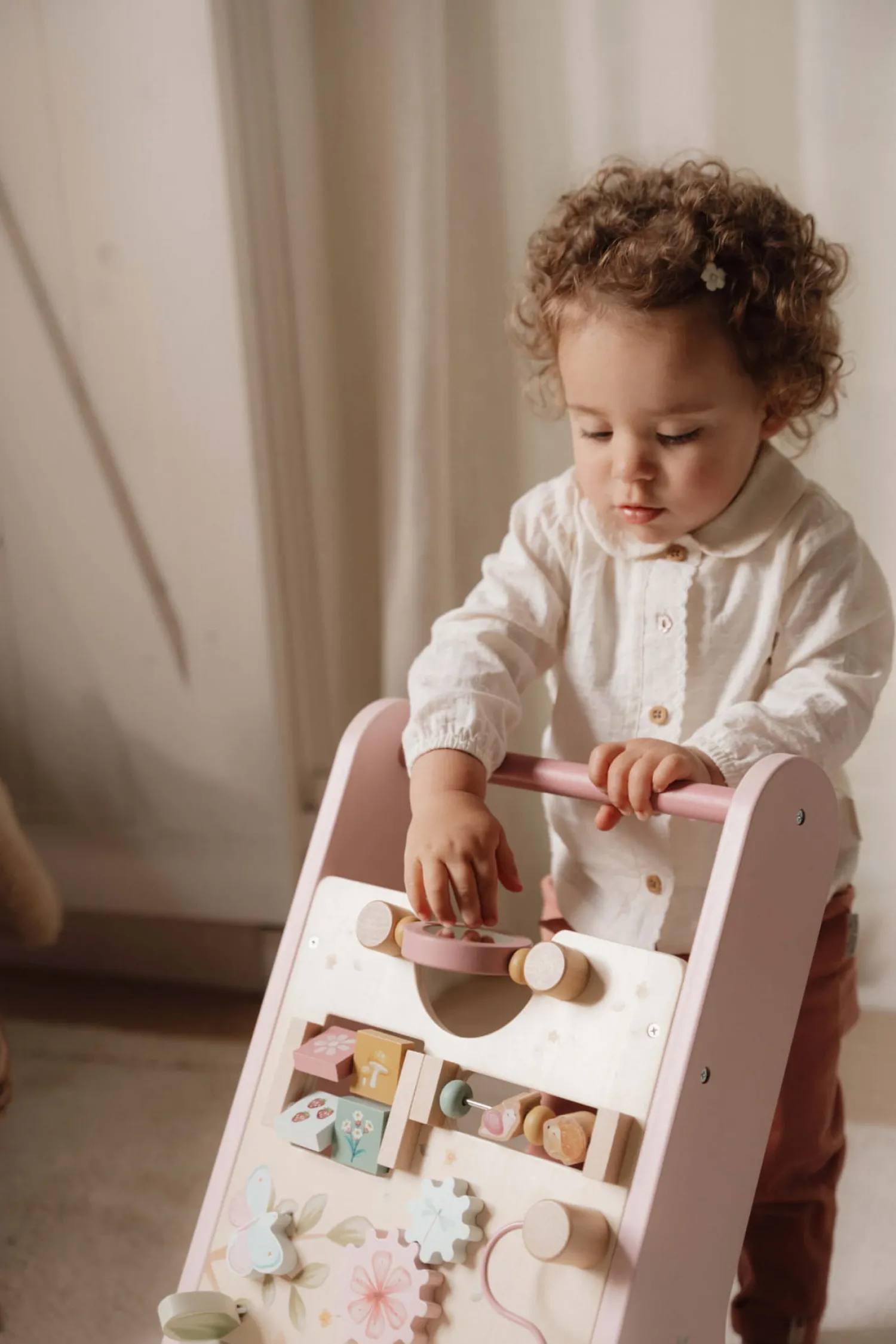 Dzieci Little Dutch Drewniany chodzik edukacyjny Fairy Garden FSC