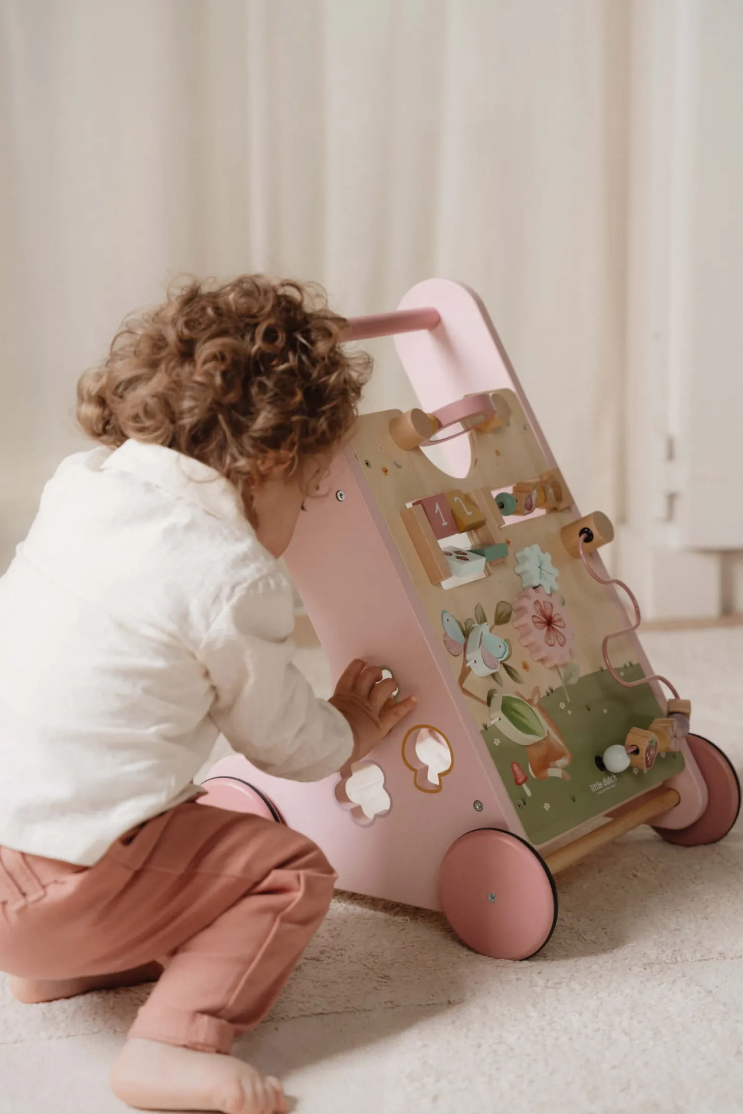 Dzieci Little Dutch Drewniany chodzik edukacyjny Fairy Garden FSC