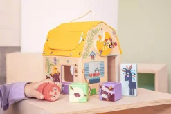 Lilliputiens Drewniany domek dźwiękowy Farma 12 m+