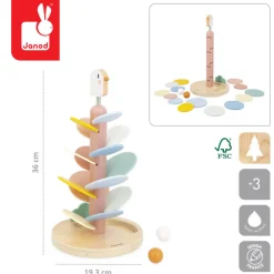 Janod Drewniany kulodrom Ptaszek Sweet Cocoon 3+